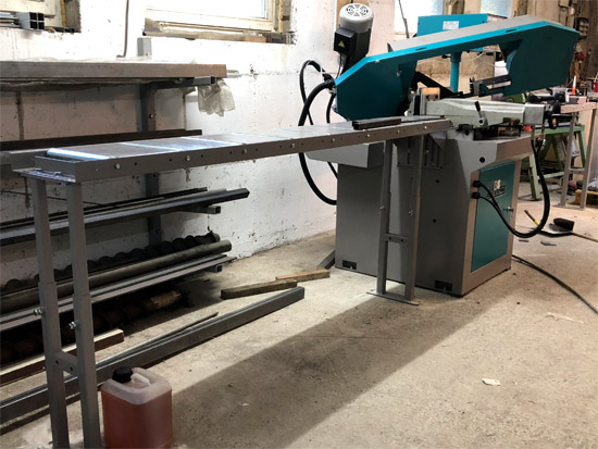 Stahlzuschnitte Sägeteile Metallzuschnitte Tafelschere Bandsäge Sägen schneiden abkanten Heilbronn
