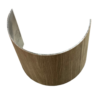 Verkleidung Alu gebogen furniert Metall Dreher Einzelstücke Serienfertigung Heilbronn